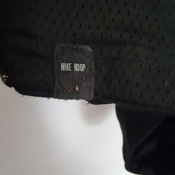 Nike Hoops Black Gray Baggy Y2k Vintage Trackpants Mens 34 Reversible - Picture 4 of 13